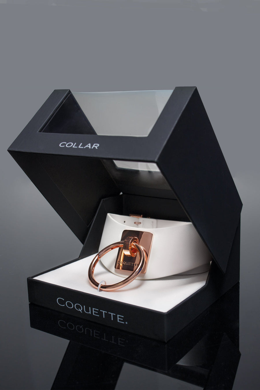 Deluxe Ring Choker Necklace-Cuffs + Chokers-SEXYSHOES.COM