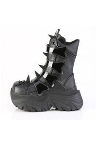 Demonia  ECHO-110 Knee Boot in Black Faux Leather