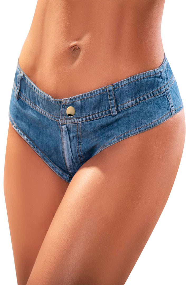Denim Micro Shorts