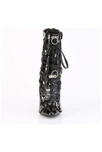 Devious Devious DAGGER-1032 Ankle Boot in Black Patent