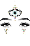Divinity Adhesive Face Jewels Sticker And 2 Body Glitter Packets