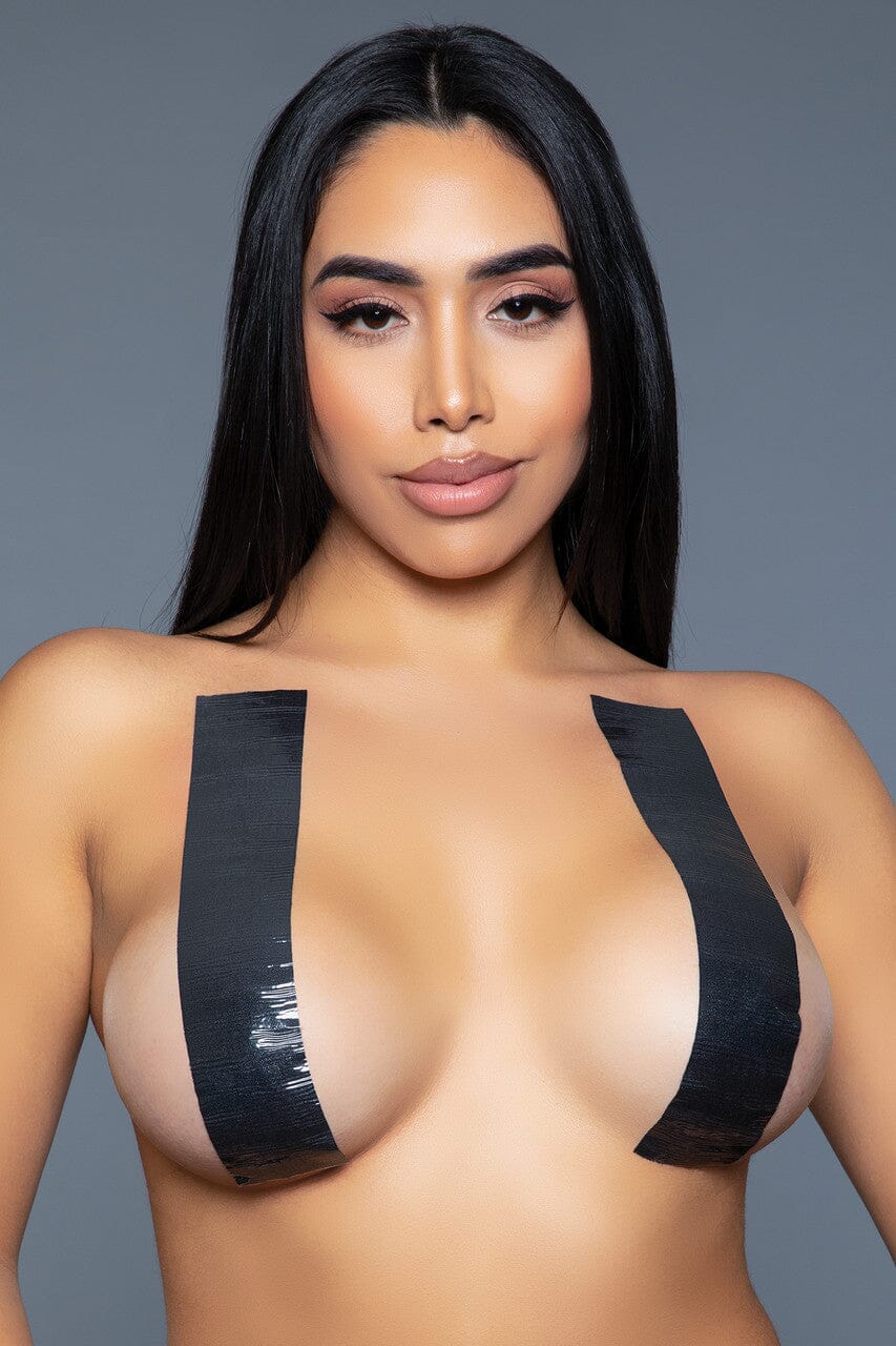 BeWicked Double Sided Breast Lift Tape in Black  from SexyShoes.com