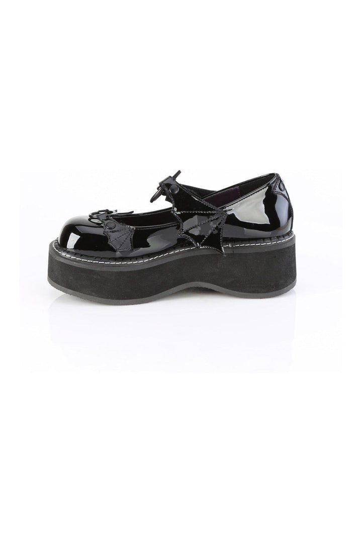EMILY-23 Black Patent Mary Jane