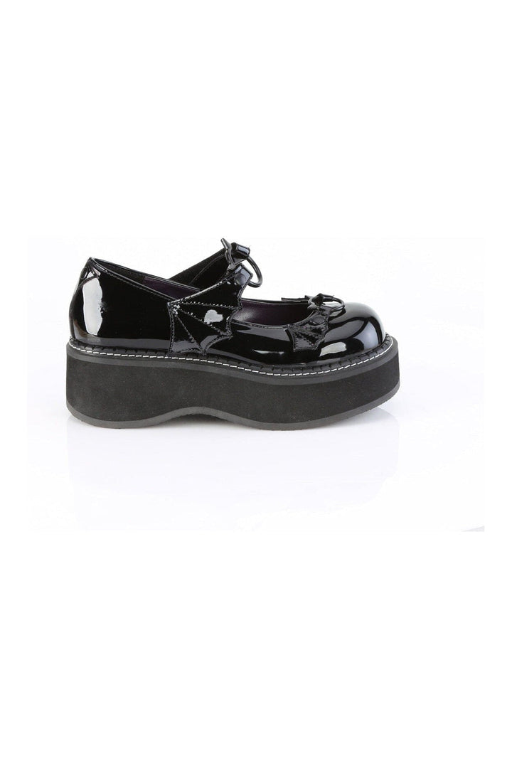 EMILY-23 Black Patent Mary Jane