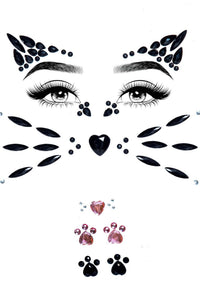 Animal Adhesive Face Jewels-Body Jewelry-SEXYSHOES.COM
