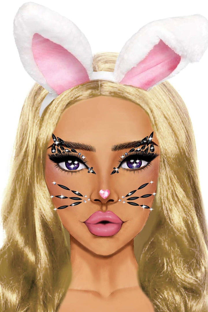 Animal Adhesive Face Jewels