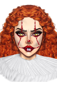Clown Adhesive Face Jewels-Body Jewelry-SEXYSHOES.COM