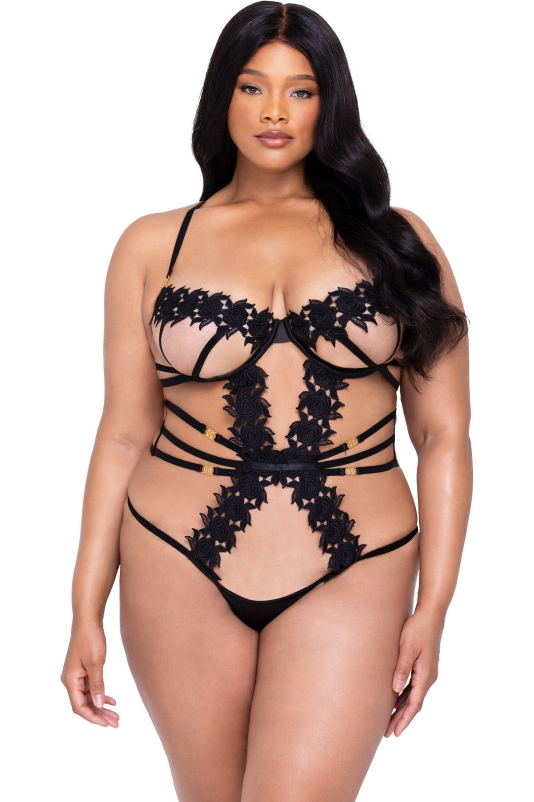 Ebony Rose Teddy-Teddies-SEXYSHOES.COM