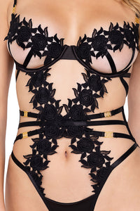 Ebony Rose Teddy-Teddies-SEXYSHOES.COM