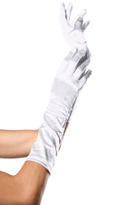 Elbow Length Satin Glove