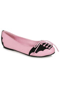Ellie 100-BATTY 1" Heel Women's Flat With Bat Wing Details