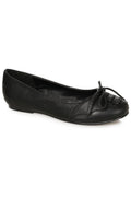 Ellie 100-BATTY 1" Heel Women's Flat With Bat Wing Details