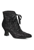 Ellie 253-ELIZABETH Victorian Lace Ankle Bootie