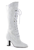 Ellie 253-REBECCA 2.5" Ankle Boot With Lace And Zipper