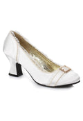 Ellie 254-EDITH 2.5" Satin Rounded Toe Pump