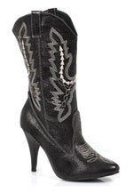 Ellie 418-COWGIRL 4" Heel Ankle Cowgirl Boot