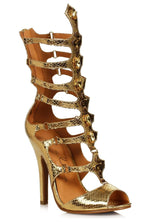 Ellie 510-MEENA 5"Heel Gladiator Sandal With Jewels
