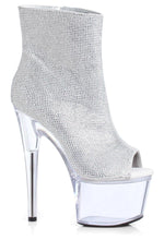 Ellie 709-LAVISH 7" Platform Shimmering Ankle Boot
