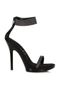 Ellie Shoes 502-HEIDI Rhinestone Sandal