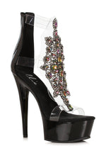 Ellie Shoes 609-LARA Stiletto With Rhinestone Upper