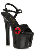 Ellie Shoes 711-NURSE Stiletto Sandal with Nurse Cross