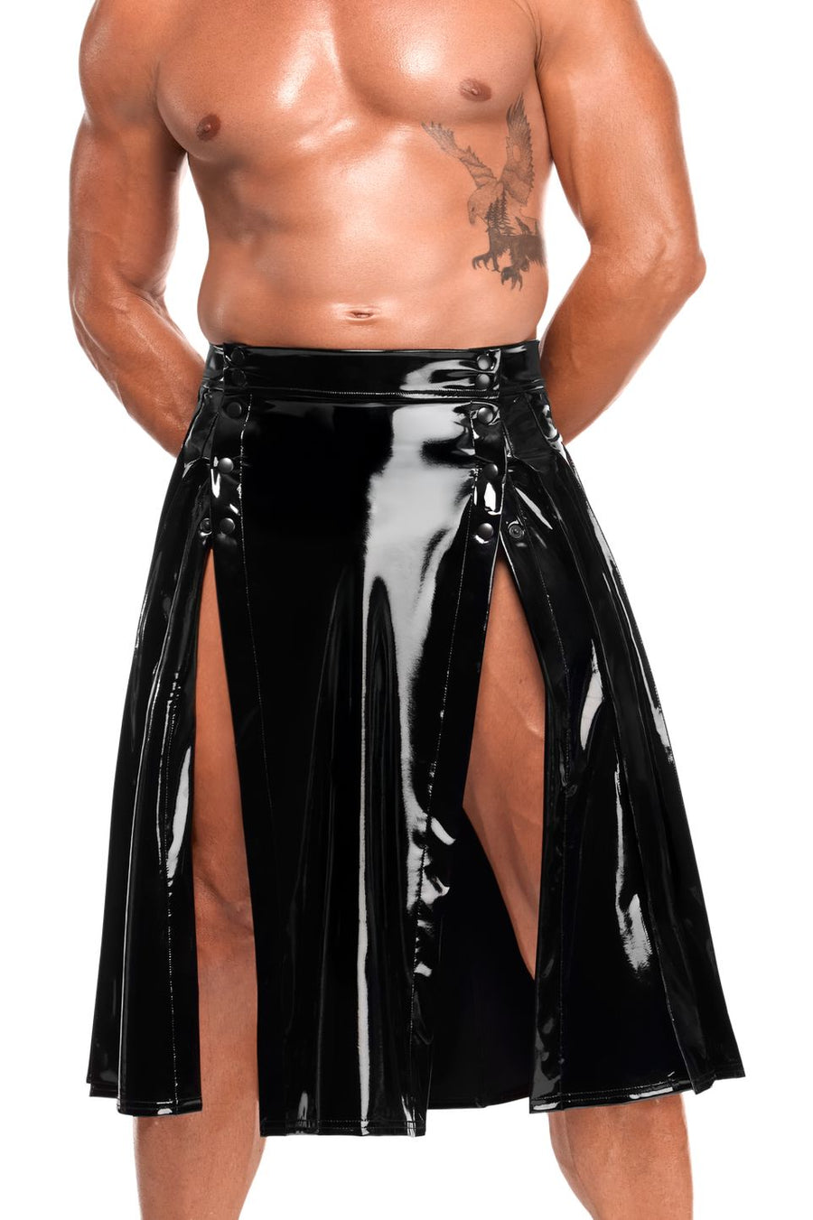 Emipre PVC Men's Skirt
