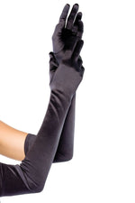 Extra Long Satin Gloves