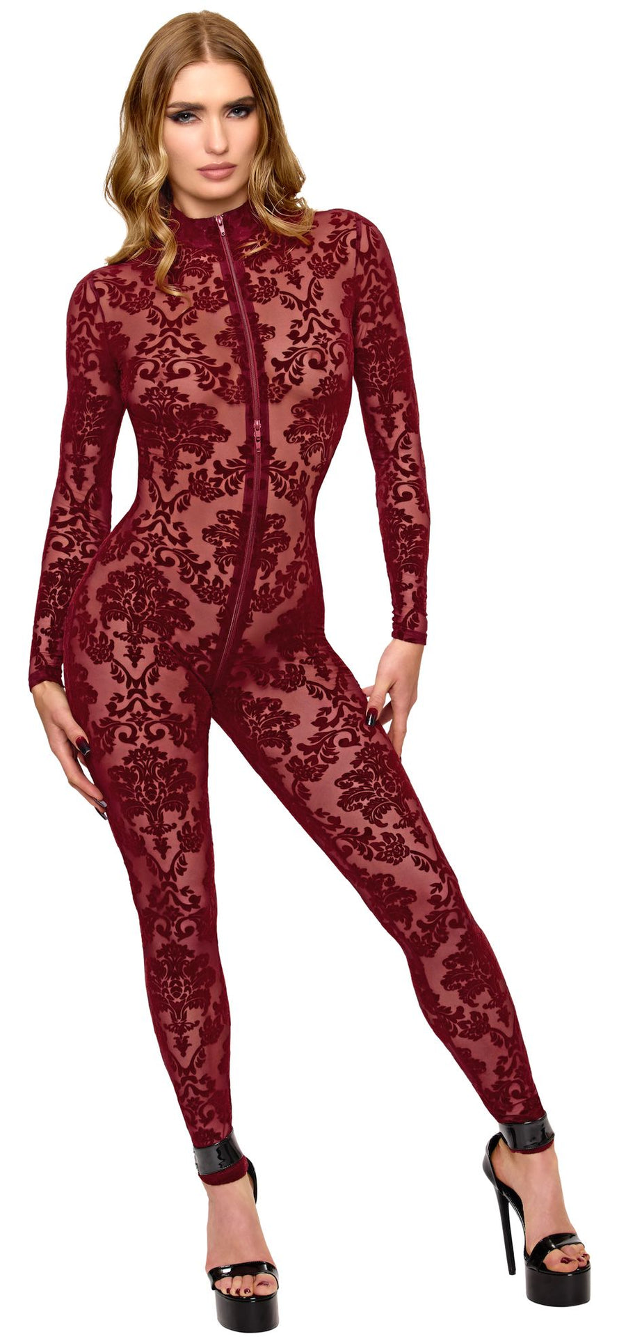 Masquerade Three-Way Zip Catsuit