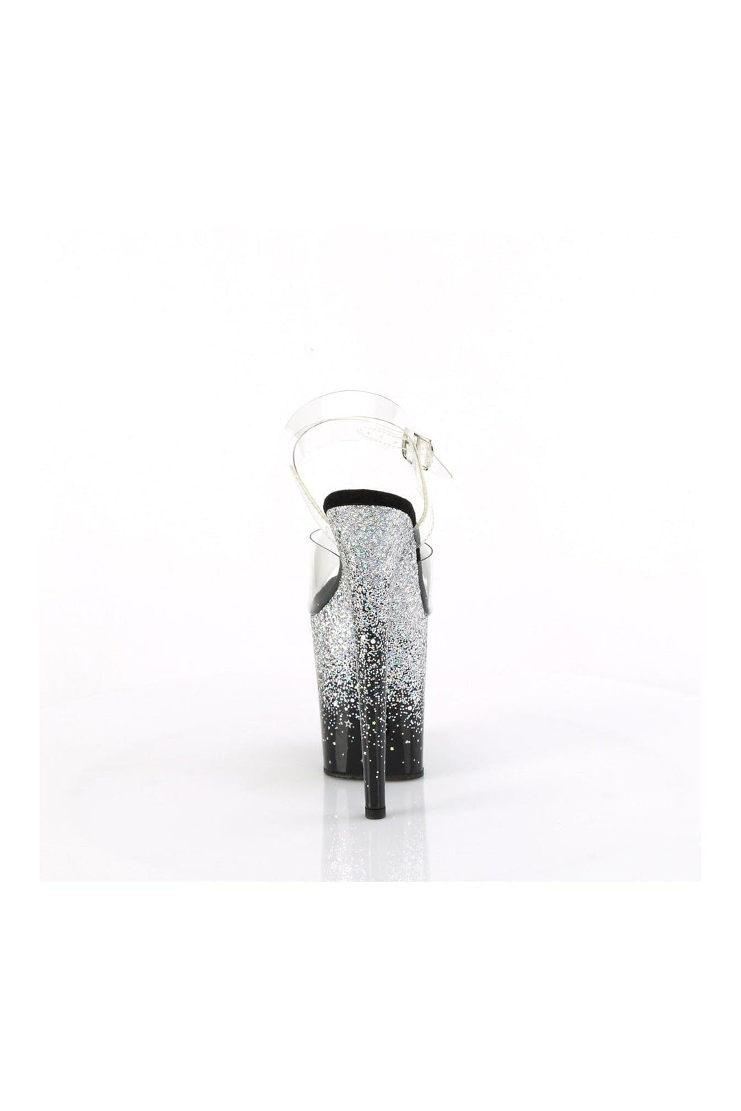 Pleaser FLAMINGO-808SS Clear Vinyl Sandal in Clear Vinyl