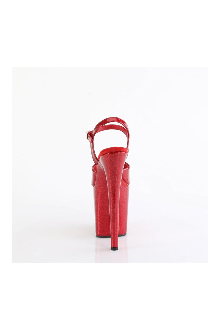 FLAMINGO-809GP Red Patent Sandal