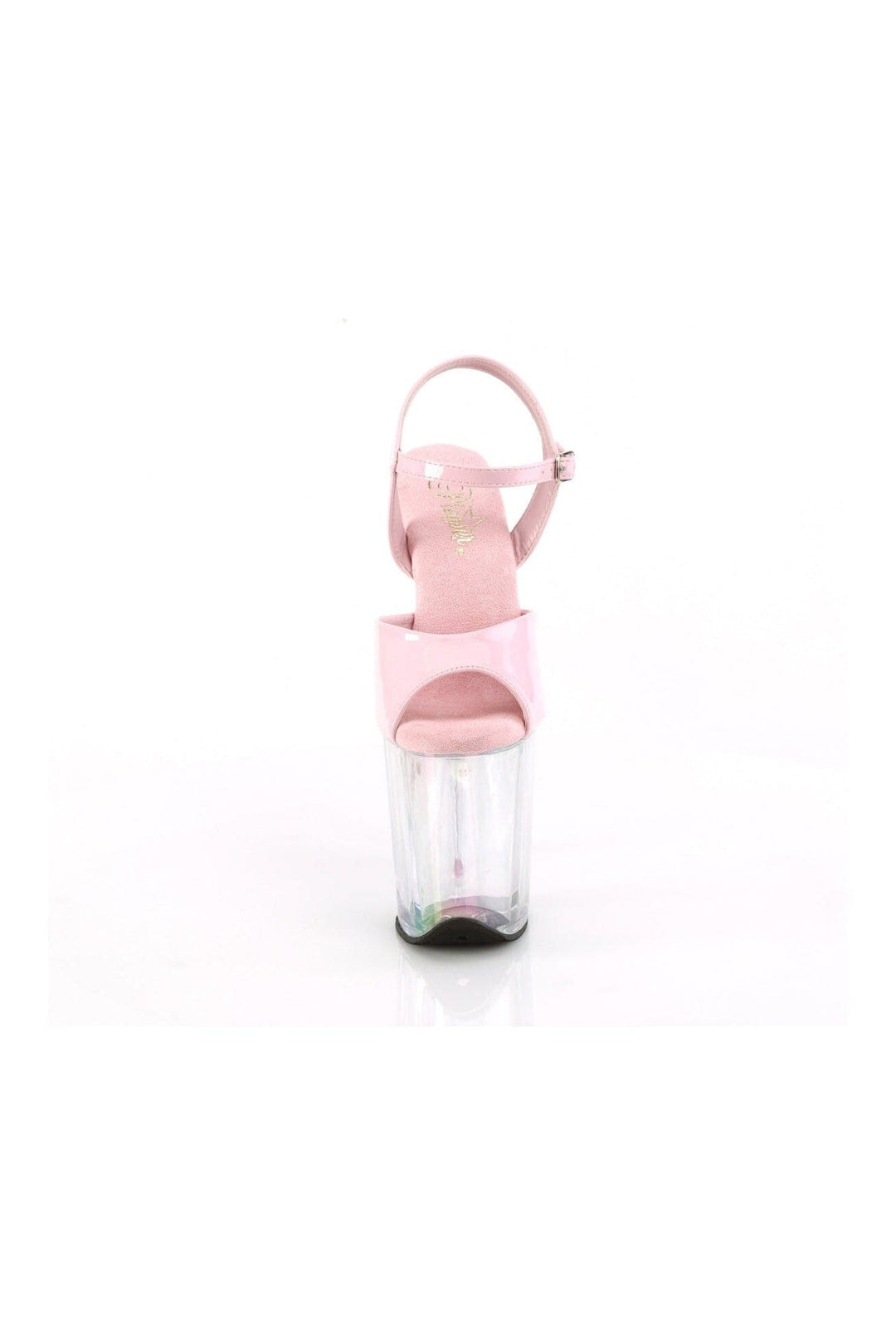 Pleaser FLAMINGO-809HT Pink Patent Sandal in Pink Patent