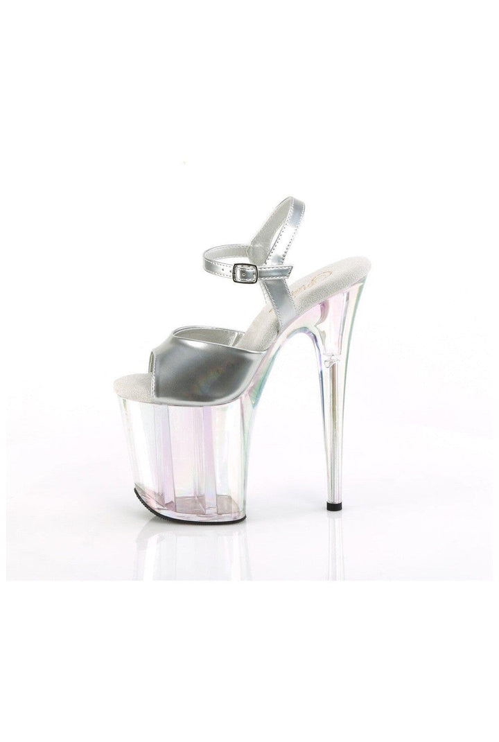 FLAMINGO-809HT Silver Patent Sandal