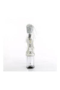 Pleaser FLAMINGO-824RS-02 Clear Vinyl Sandal in Clear Vinyl