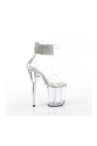 Pleaser FLAMINGO-824RS Clear Vinyl Sandal in Clear Vinyl