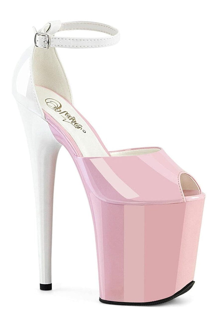 FLAMINGO-868 Pink Patent Sandal