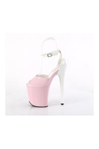 Pleaser FLAMINGO-868 Pink Patent Sandal in Pink Patent