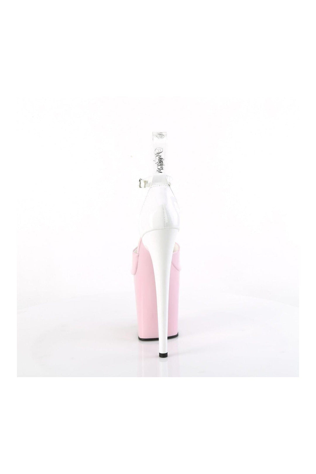 Pleaser FLAMINGO-868 Pink Patent Sandal in Pink Patent