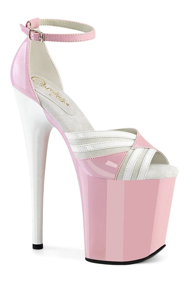 FLAMINGO-884 Pink Patent Sandal