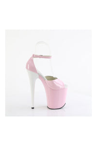 Pleaser FLAMINGO-884 Pink Patent Sandal in Pink Patent