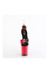 Pleaser FLAMINGO-884 Red Patent Sandal in Red Patent