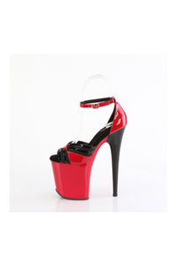 Pleaser FLAMINGO-884 Red Patent Sandal in Red Patent