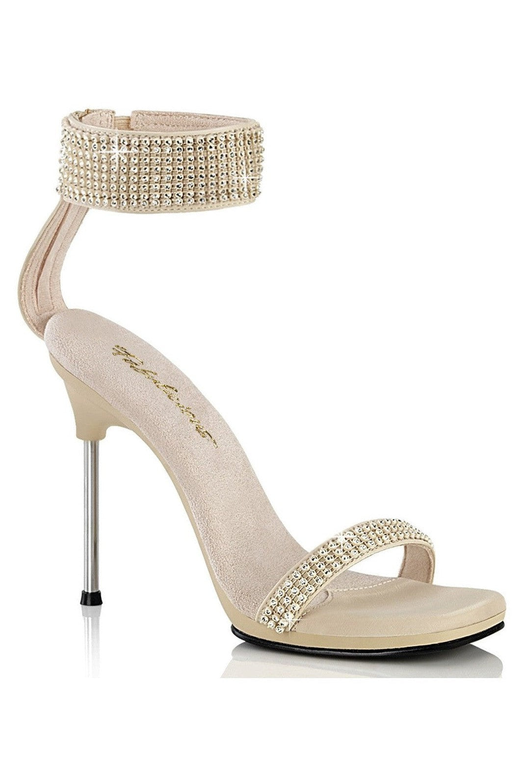 Fabulicious Nude Sandals Platform Stripper Shoes | Buy at Sexyshoes.com