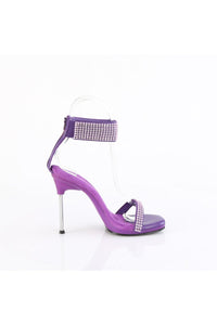 Fabulicious  CHIC-40 Sandal in Purple Faux Leather