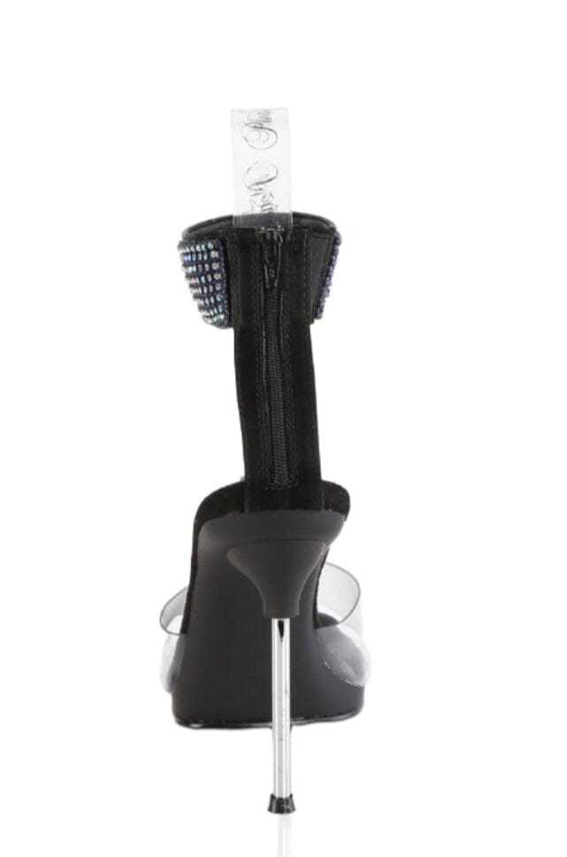 Fabulicious  CHIC-42 Sandal in Clear Vinyl