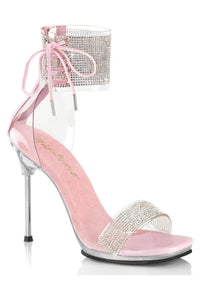 Fabulicious  CHIC-47 Sandal in Clear Faux Leather from SexyShoes.com