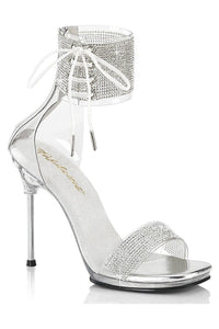 Fabulicious  CHIC-47 Sandal in Clear Faux Leather from SexyShoes.com