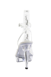 Fabulicious  COCKTAIL-506 Sandal in Clear Vinyl