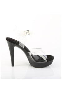 Fabulicious  COCKTAIL-508 Sandal in Clear Vinyl