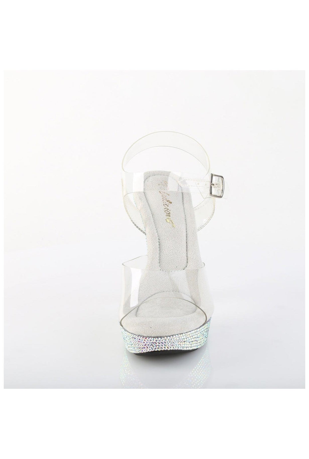Fabulicious  COCKTAIL-508DM Sandal in Clear Vinyl