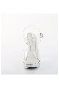 Fabulicious  COCKTAIL-508DM Sandal in Clear Vinyl